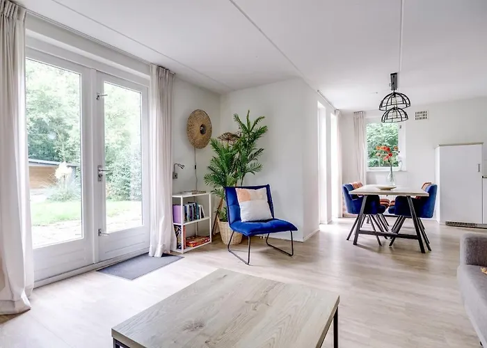 度假居 Zonnige Luxe Met Grote Tuin